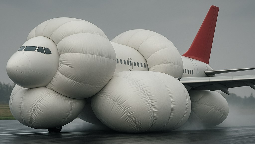 Hayatta kalma şansı yüksek: Dev hava yastıklı uçak geliyor Hayatta kalma şansı yüksek: Dev hava yastıklı uçak geliyor